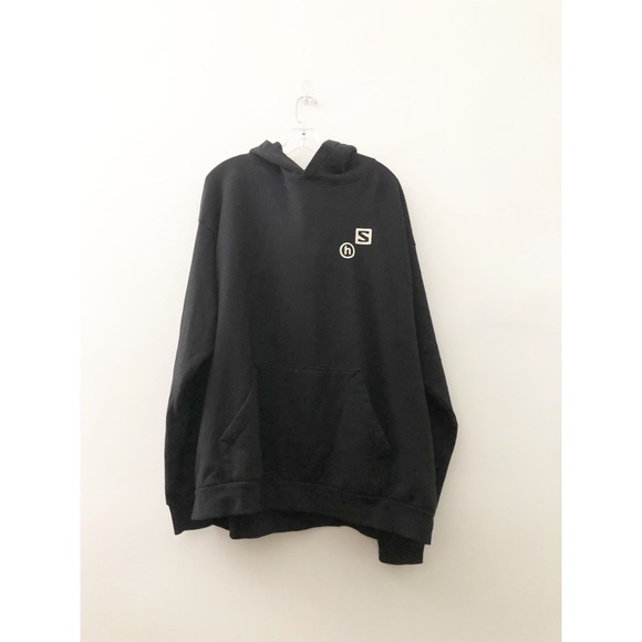 HIDDEN NY x Salomon Artifact Trails Hoodie Black XL - Picture 2 of 8